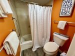 Attached Full Master Bathroom - Tub/Shower